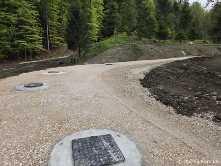 Javna prometna in komunalna infrastruktura v delu naselja Oševek (9)